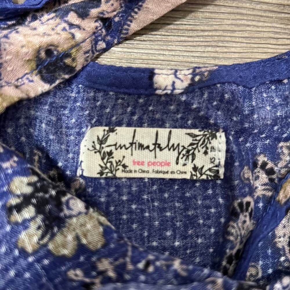 Free People Intimates Dobby Dot Slip Dress XS - Picture 4 of 10